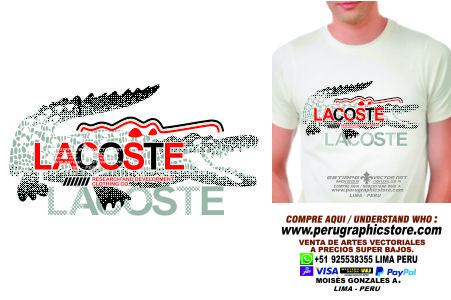 LACOSTE CUARTEADO